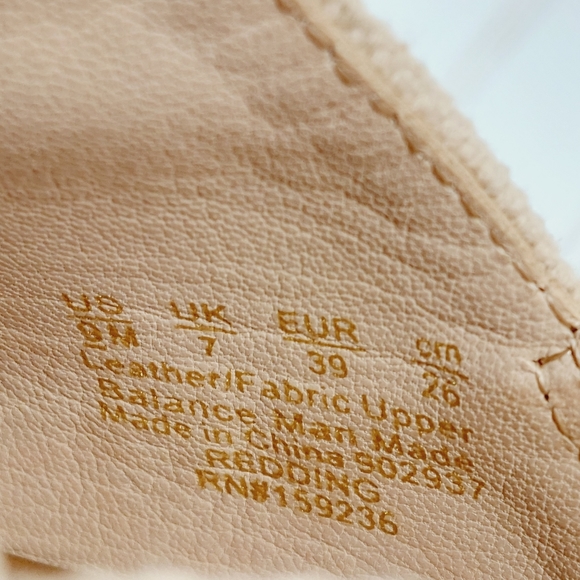 J. McLaughlin Cream Brown Canvas Leather Redding Cap Slip On Espadrille E385 - Picture 10 of 16